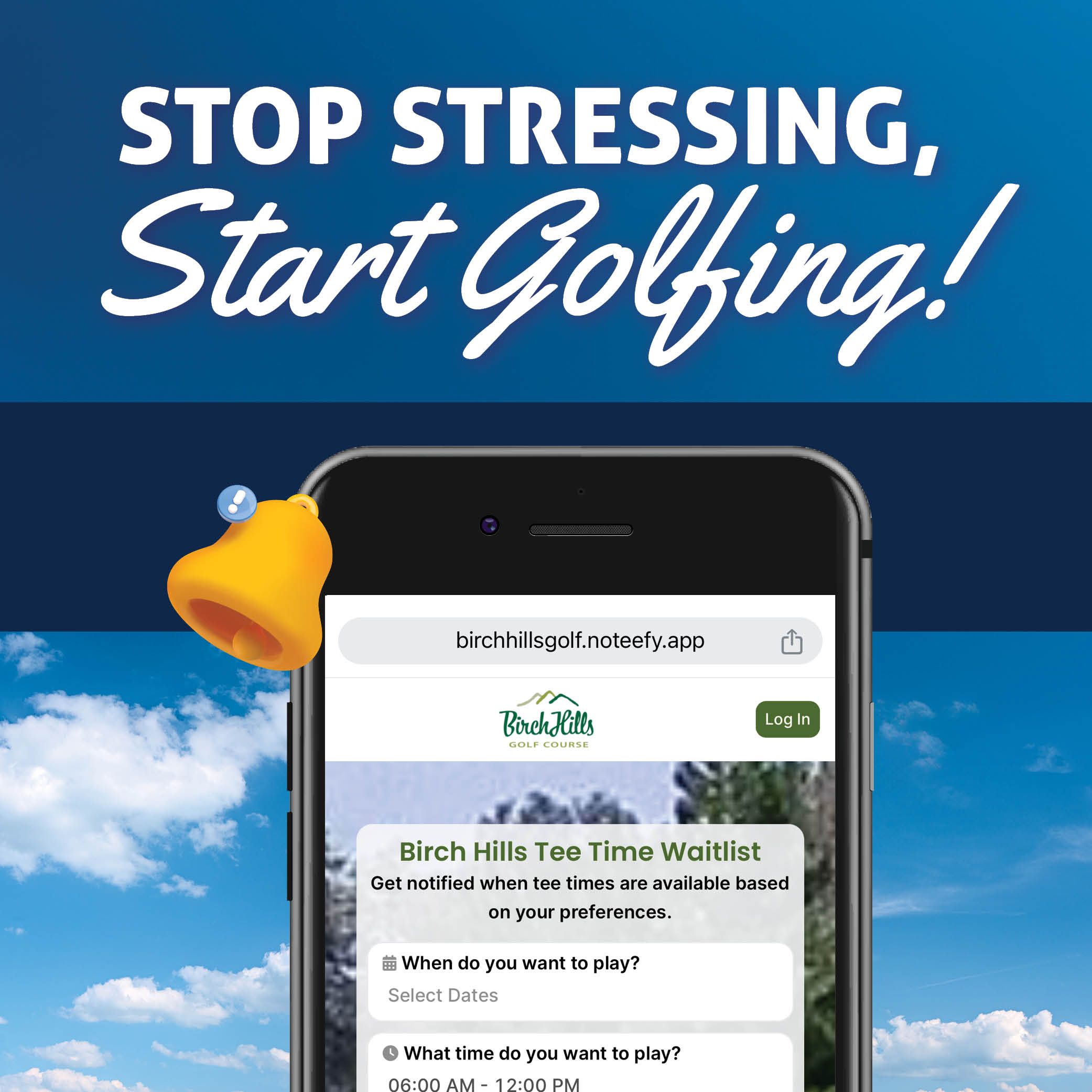 Your Tee Time Assistant