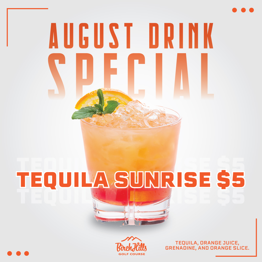 August Drink Special